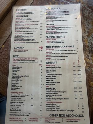Menu photo 2 Chela's Miami Miami Lakes, FL Menu photo 2 Chela's Miami Miami Lakes, FL