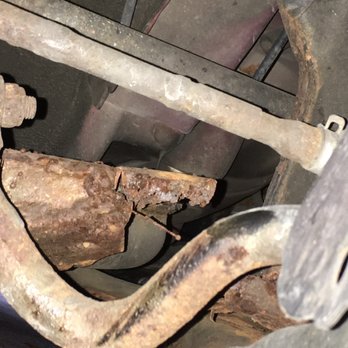 Southern Auto Sales - Control arm after it broke in half where the Mickey Mouse weld job was. - Auto Detailing Near Me - Rockland, Massachusetts