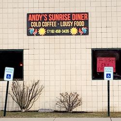 Andy’s Sunrise Diner - Outside