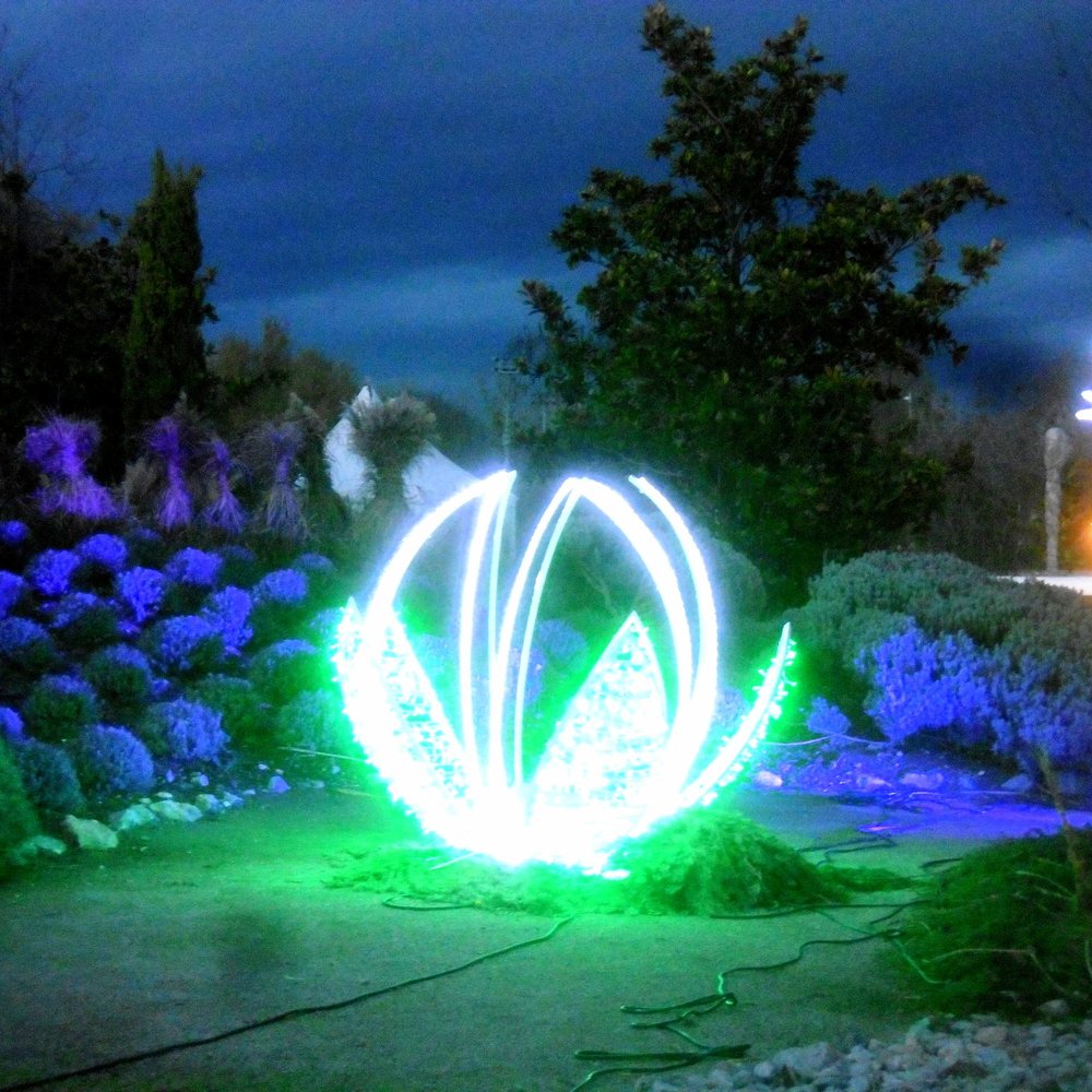 Adventmarkt Blumengärten Hirschstetten - Illuminations in the gardens - Christmas Markets Near Me - Vienna, 9