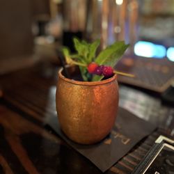 Parkside - Moscow mule with mistletoe