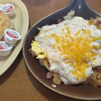 Chubby's Family Restaurant - Sherry's Skillet with a grilled biscuit - Diners Near Me - Orlando, Florida