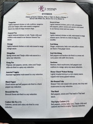 J. Wong's Thai & Chinese Bistro by null