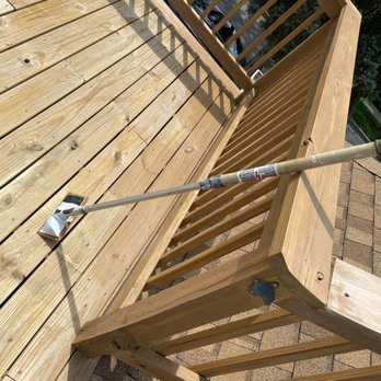 Polizzi Painting and Remodeling - 2nd floor city deck staining - Painters Near Me Polizzi Painting and Remodeling - 2nd floor city deck staining - Painters Near Me