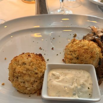 Ocean 48 - Maryland crab cake - Seafood Near Me - Newport Beach, California Ocean 48 - Maryland crab cake - Seafood Near Me - Newport Beach, California