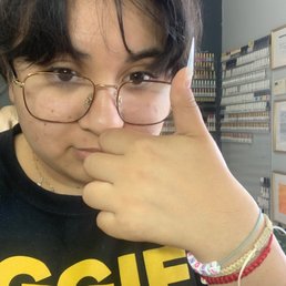 Me with my stiletto nail Me with my stiletto nail