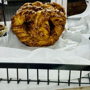 Paris Baguette - custard and almond bretzel - Coffee & Tea Near Me - New York, New York Paris Baguette - custard and almond bretzel - Coffee & Tea Near Me - New York, New York