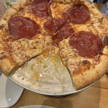 Martocci's - Pepperoni pizza with honey - Pizza Near Me - Brattleboro, Vermont Martocci's - Pepperoni pizza with honey - Pizza Near Me - Brattleboro, Vermont