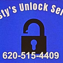 Dusty's Unlock Service - Business card