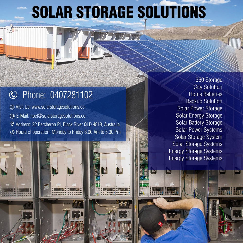 SOLAR STORAGE SOLUTIONS Solar Installation 22 Percheron Pl