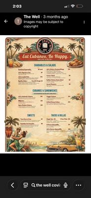 Menu photo 1 El Jefes Cubanos and Moore Covington, KY