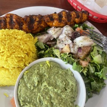 Hummus House - Chicken Kabob Plate Lunch - Mediterranean Near Me - Hawthorne, California Hummus House - Chicken Kabob Plate Lunch - Mediterranean Near Me - Hawthorne, California