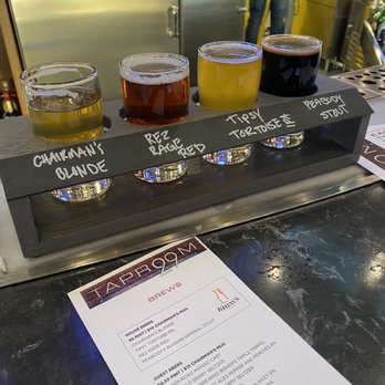Taproom 29 - Their 4 craft beers made in house. The blonde was my favorite - New American Near Me - Coachella, California Taproom 29 - Their 4 craft beers made in house. The blonde was my favorite - New American Near Me - Coachella, California