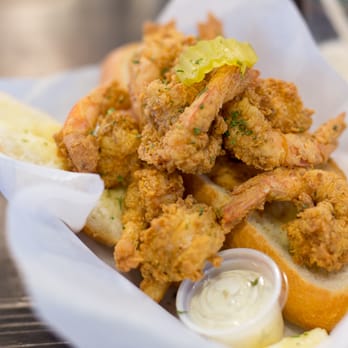 J's Seafood Dock - Fried Shrimp Boat. The best I had in New Orleans! - Seafood Near Me - New Orleans, Louisiana