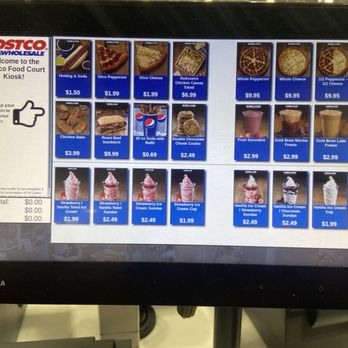 Costco Wholesale  - updated food court menu - Gas Stations Near Me - Eastvale, California