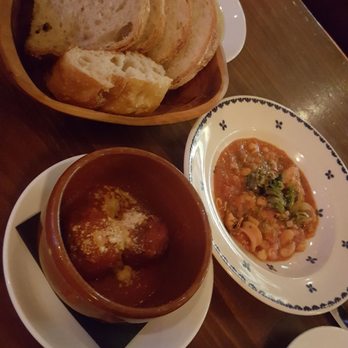 Le Virtu - Egg and Cheese Croquettes, and the Calamari appetizers - Italian Near Me - Philadelphia, Pennsylvania