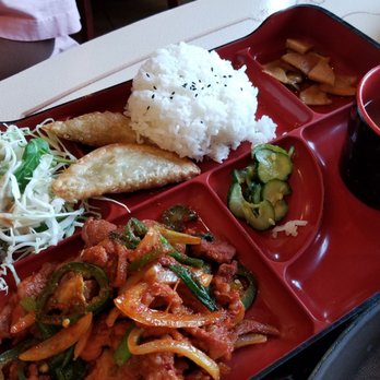 King Spa & Sauna - Spicy pork bento - Day Spas Near Me - Niles, Illinois