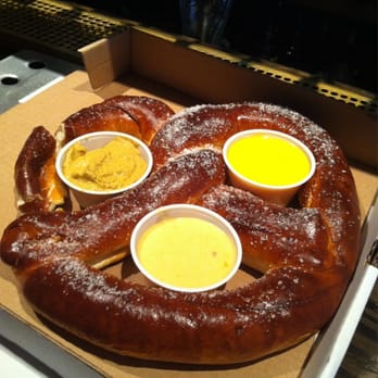 Three Lions Pub - pretzel that comes with mustard, queso and stadium cheese! Amaze-balls - Pubs Near Me - Shorewood, Wisconsin Three Lions Pub - pretzel that comes with mustard, queso and stadium cheese! Amaze-balls - Pubs Near Me - Shorewood, Wisconsin