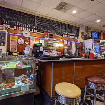 The Soda Shop - Inside seating | IG: asianadventuretime - American Near Me - Davidson, North Carolina The Soda Shop - Inside seating | IG: asianadventuretime - American Near Me - Davidson, North Carolina