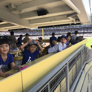 Dodger Stadium - Party lodge box by 1st base side. - Stadiums & Arenas Near Me - Los Angeles, California