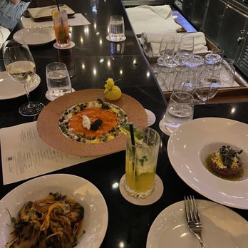 Ocean Grill - Salmon Tartare, Yellowfin Tuna, Grilled Artichokes - Mediterranean Near Me - Miami Beach, Florida