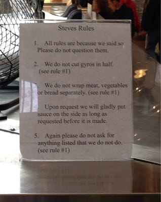 Menu photo 4 Steve's Gyros Cleveland, OH Menu photo 4 Steve's Gyros Cleveland, OH