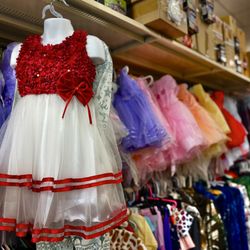 Worlds Most Unusual Dollar Store & More - Children's pageant dresses of all kinds...