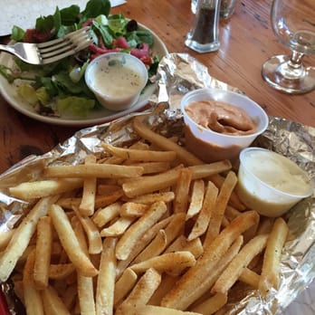 Bron Yr Aur - Side Salad, Fries, Fry sauce - Pizza Near Me - Naches, Washington Bron Yr Aur - Side Salad, Fries, Fry sauce - Pizza Near Me - Naches, Washington