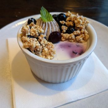 Goldfinch Tavern - Blueberry Vanilla Panna Cotta - Seafood Near Me - Seattle, Washington Goldfinch Tavern - Blueberry Vanilla Panna Cotta - Seafood Near Me - Seattle, Washington
