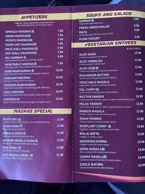 Menu photo 8 Kaveri Indian Cuisine Lubbock, TX
