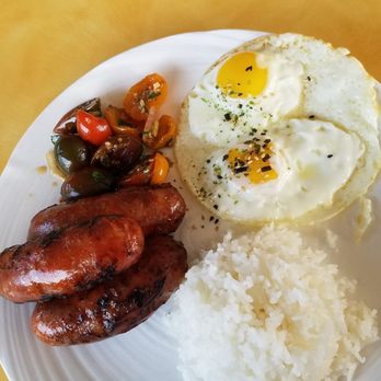 Kehaulani's Cafe - Longsilog (longanisa with eggs and rice) - Breakfast & Brunch Near Me - Vallejo, California Kehaulani's Cafe - Longsilog (longanisa with eggs and rice) - Breakfast & Brunch Near Me - Vallejo, California