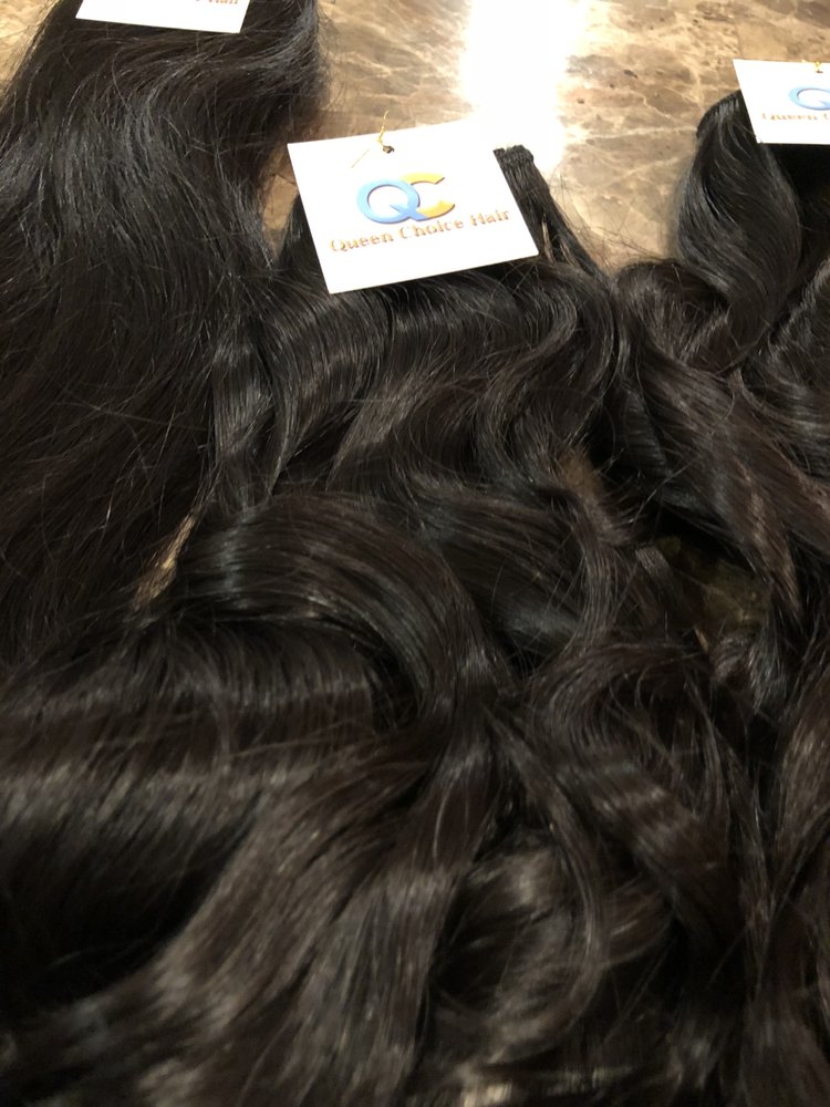 Queen Choice Hair Houston Logo