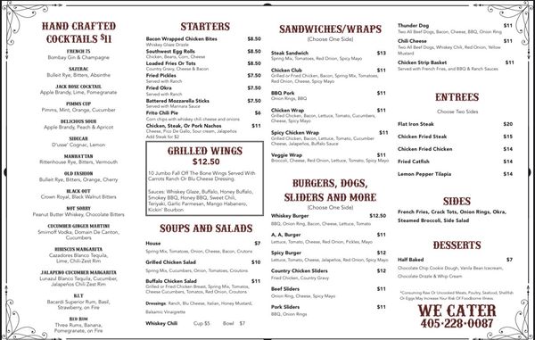 Menu photo 4 Whiskey Chicks Oklahoma City, OK Menu photo 4 Whiskey Chicks Oklahoma City, OK