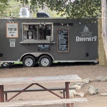 Briscuits - Truck with visible menu - Barbeque Near Me - Austin, Texas