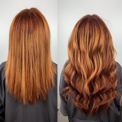 Edify Salon - WE custom color all the hair for blending and dimension 3