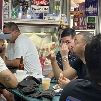 Moncho Pan - Earky morning "Meeting of The Machos", this is their unofficial "private club". Shh  SECRETO! - Bakeries Near Me - San Juan, Puerto Rico