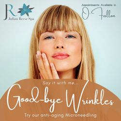 Julian Reese Spa - Say good-bye to wrinkles with anti aging microneedling treatments at Julian Reese Spa and Hair Salon in O'Fallon