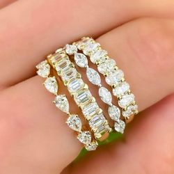 Mariloff Diamonds & Fine Jewelry - Diamond Wedding Ring Stack