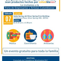 Silver Spring Civic Building - Colombian Artisan expo