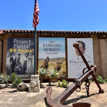 Santa Barbara Historical Museum - Santa Barbara Historical Museum exterior with large anchor - Museums Near Me - Santa Barbara, California Santa Barbara Historical Museum - Santa Barbara Historical Museum exterior with large anchor - Museums Near Me - Santa Barbara, California