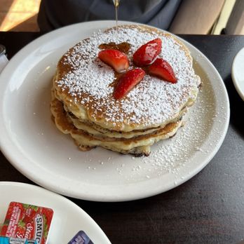 Wildflower Cafe - Banana Walnut Pancakes - Breakfast & Brunch Near Me - Redondo Beach, California Wildflower Cafe - Banana Walnut Pancakes - Breakfast & Brunch Near Me - Redondo Beach, California