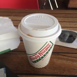 Krispy Kreme - Que rico café y la dona mas
