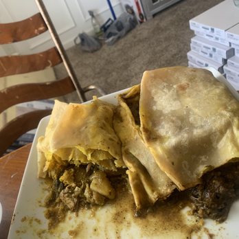 N&M Jamaican Delight - Chicken and goat Roti - Caribbean Near Me - Oak Grove, Kentucky