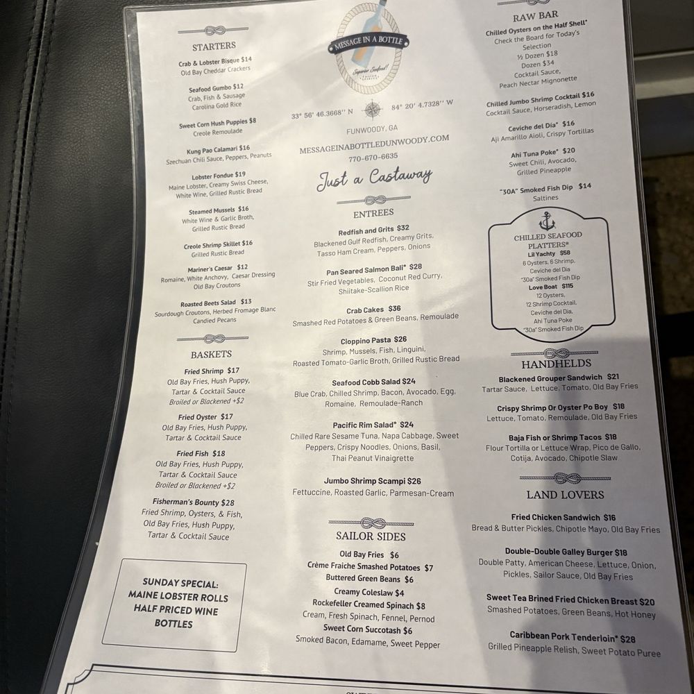 Menu Menu