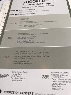 Menu photo 6 Bonefish Grill Marysville, WA