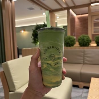 Summerfield Tea Bar - Melon Matcha Freeze - Bubble Tea Near Me - Rosemead, California
