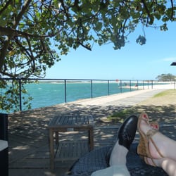 The Boat Shed - Relaxing after a sensational meal at the Boat Shed.