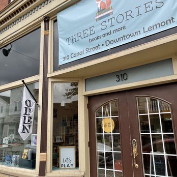 Three Stories Books & More - Bookstores Near Me - Lemont, Illinois Three Stories Books & More - Bookstores Near Me - Lemont, Illinois