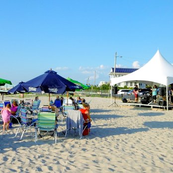 Strathmere Beach - Strathmere bay beach with cool band playing - Beaches Near Me - Strathmere, New Jersey