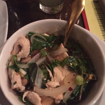 Nicky's Thai Kitchen - Tom yum soup with chicken - Thai Near Me - Pittsburgh, Pennsylvania